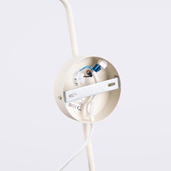 Vägglampa NOX 1 beige med strömbrytare Beige