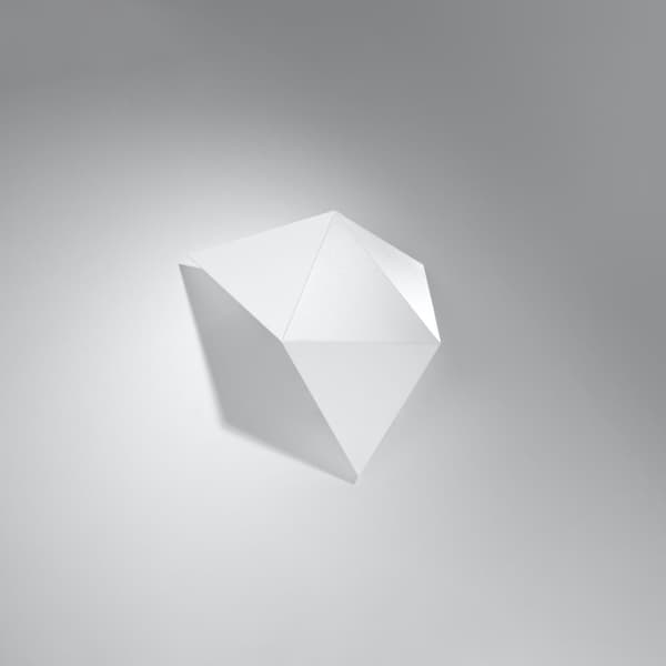 Vägglampa SOLIDO vit White