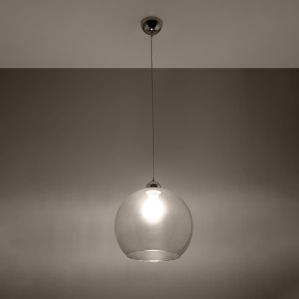 Pendel lampa BALL transparent Transparent