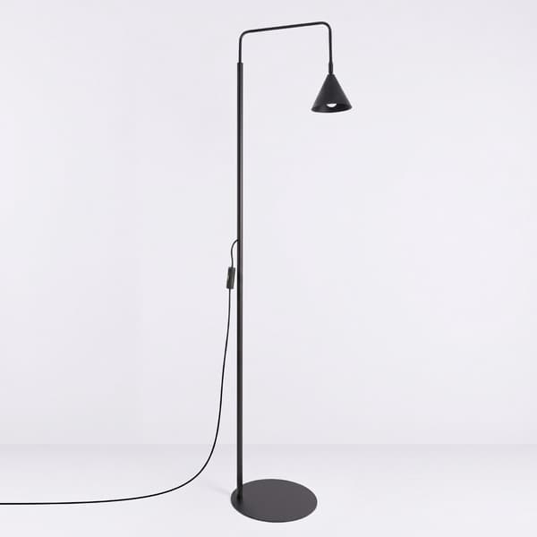 Golvlampa NOX svart Black