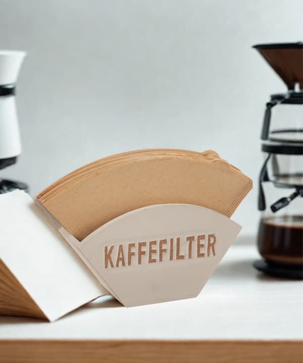 Kaffefilter hållare Sandfärgad Trä Sand