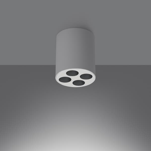Taklampa ZOE vit LED Vit