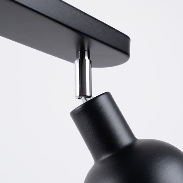 Taklampa ELBA 2 svart Black