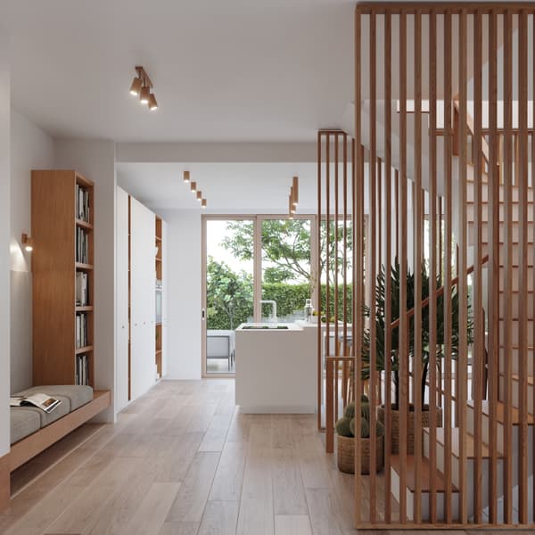 Taklampa ZEKE 30 ek Oak