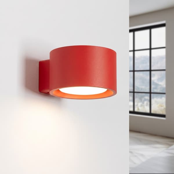Vägglampa MODO 1 röd Gx53 Red