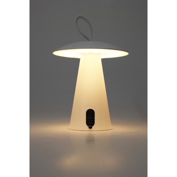 LED Lampa Uppladdningsbar Vit White