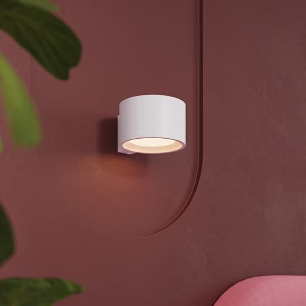 Vägglampa MODO 1 vit Gx53 White