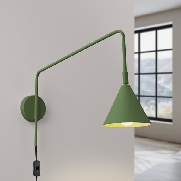Vägglampa NOX olivgrön Green