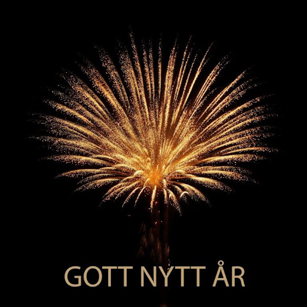 Servetter Gott Nytt År 33x33 cm 20-pack multifärg