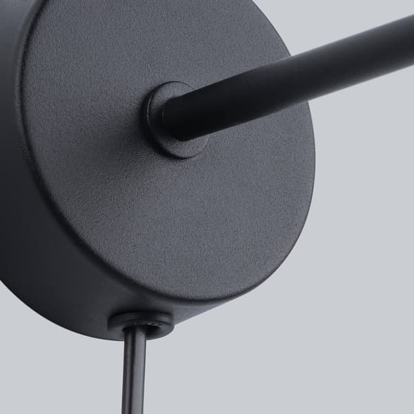 Vägglampa SUBA svart Black