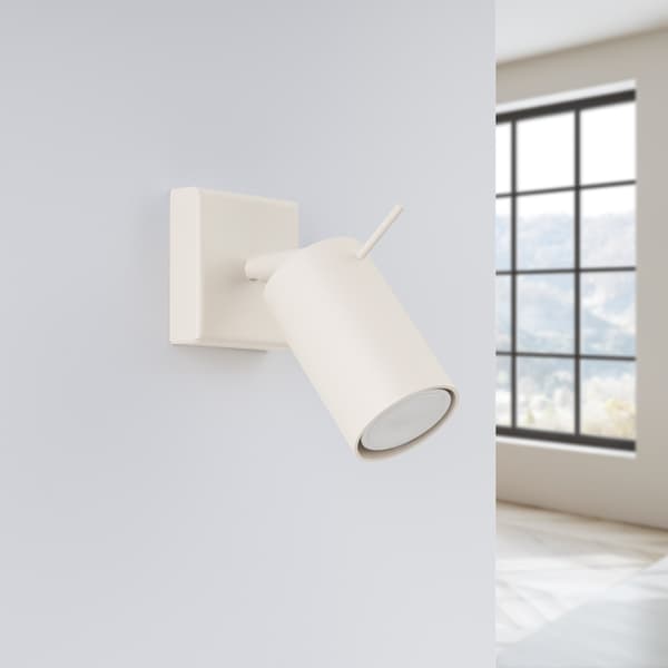 Vägglampa RING beige Beige