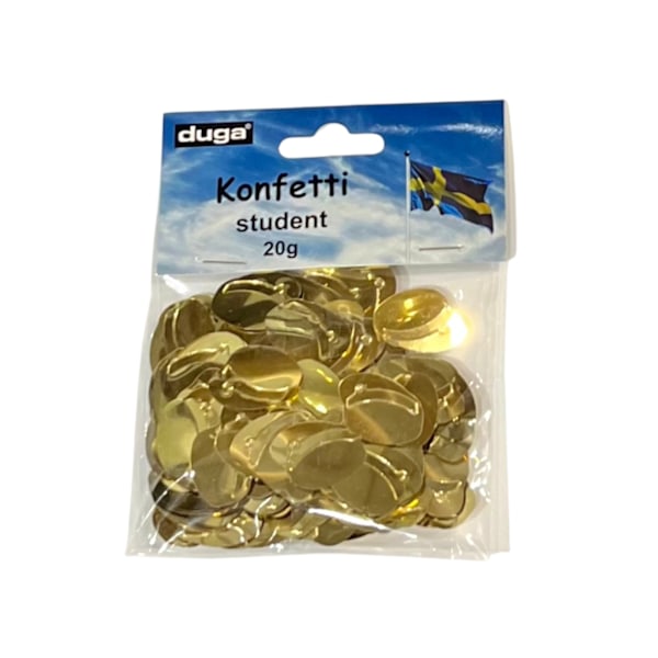 Konfetti Student Guld Guld