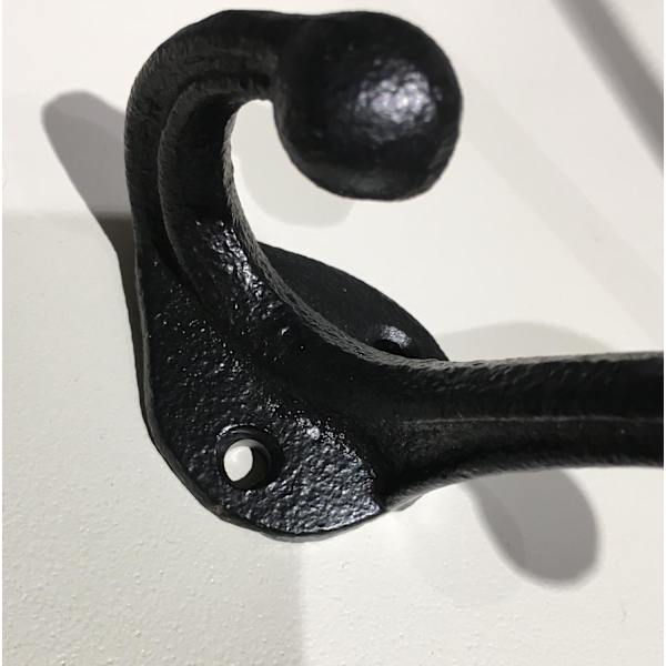 Krok Gjutjärn dubbel 11 cm Brun
