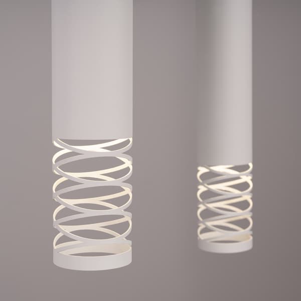 Pendellampa LAMI 2 vit White
