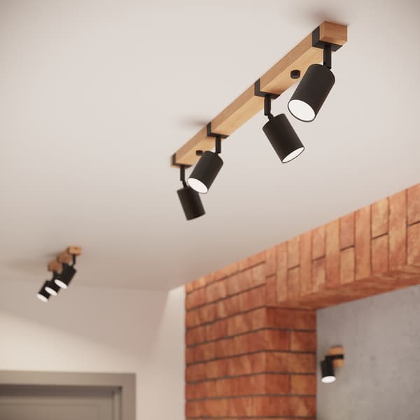 Vägglampa FAGER 1 svart Black