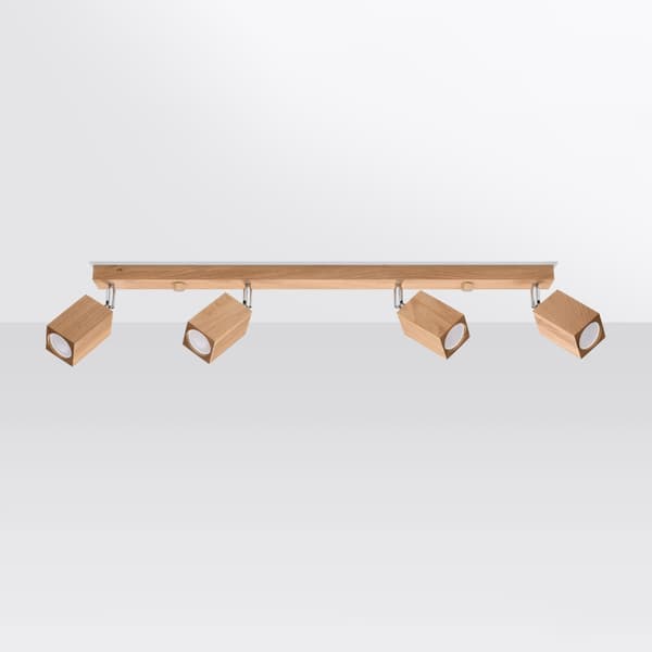 Taklampa KEKE 4 ek Oak
