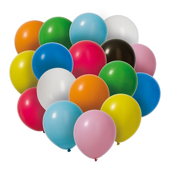 Ballong Mixade färger 25-pack 30 cm Latex Multicolor