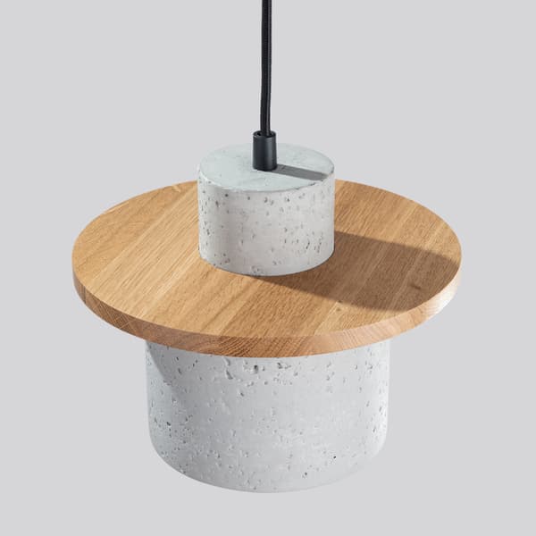 Pendellampa MAB betong Grey