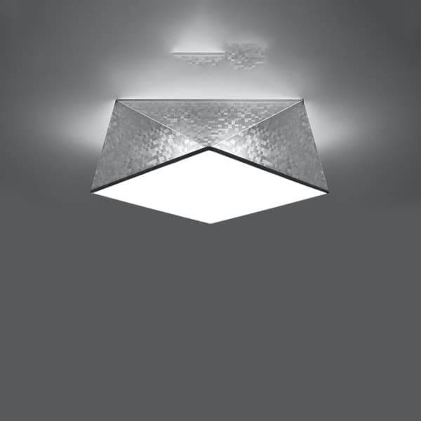 Taklampa HEXA 35 silver Silver
