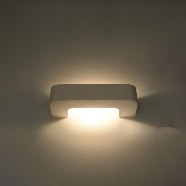 Vägglampa keramisk MAGNET White