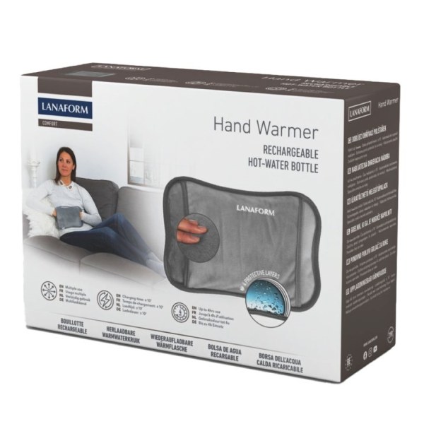 Värmekudde och handvärmare Grå HAND WARMER grå