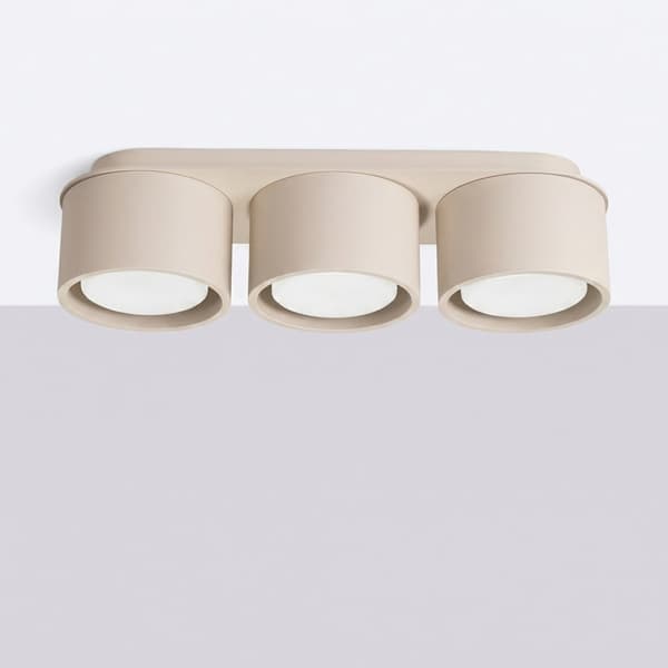 Taklampa MODO 3 gråbrun Gx53 Taupe