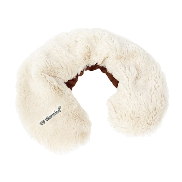 Warmies Nackvärmare Beige Vit one size