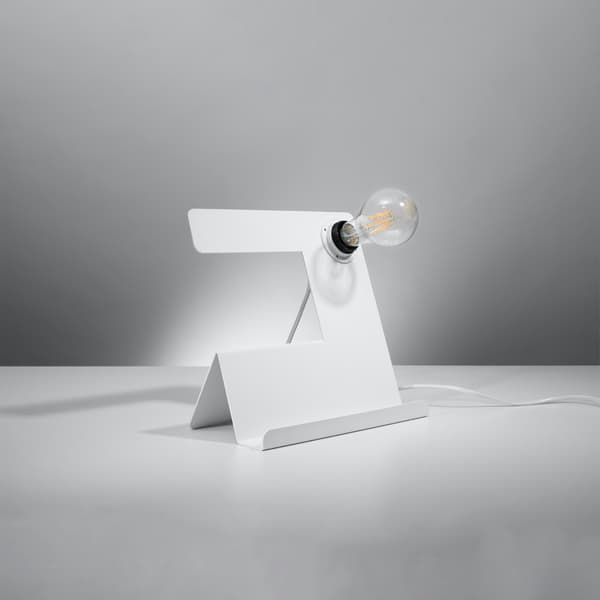 Bordslampa INCLINE vit White