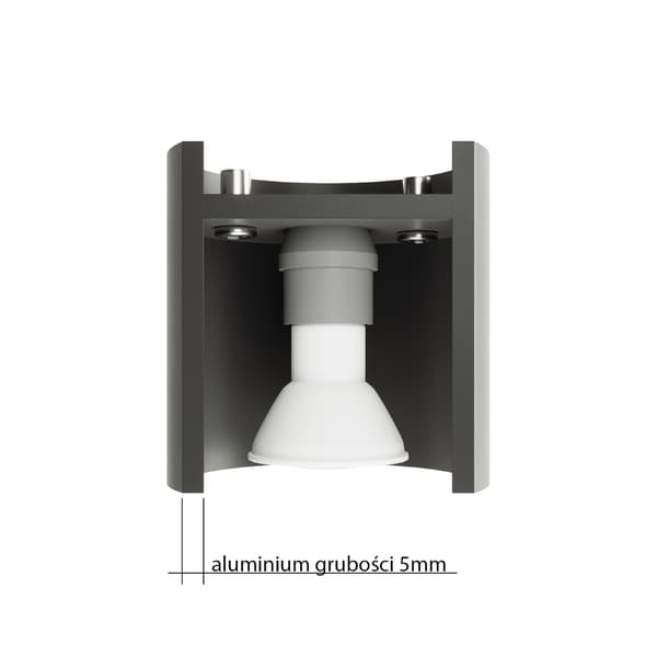 Taklampa ORBIS 1 antracit Anthracite