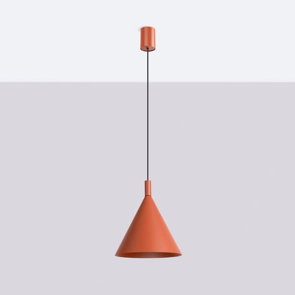 Pendellampa NOX 25 röd ockra Red