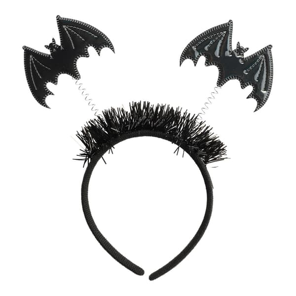 Diadem Halloween Fladdermöss Svart Black