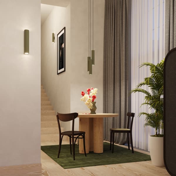 Taklampa LAGOS 3L olivgrön Green