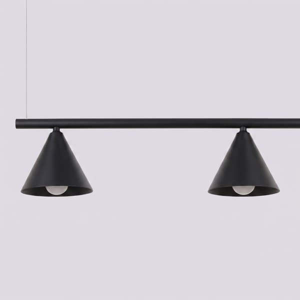 Ljuskrona NOX 4L svart Black