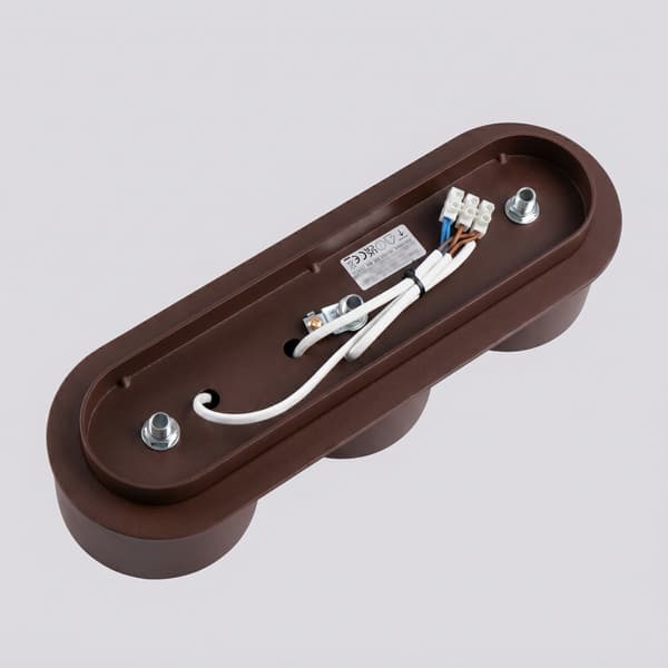Taklampa MODO 3 brun Gx53 Brown