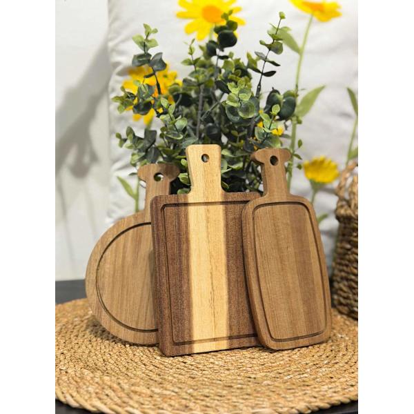 Skärbräda Servering  Acacia 19 cm Natur