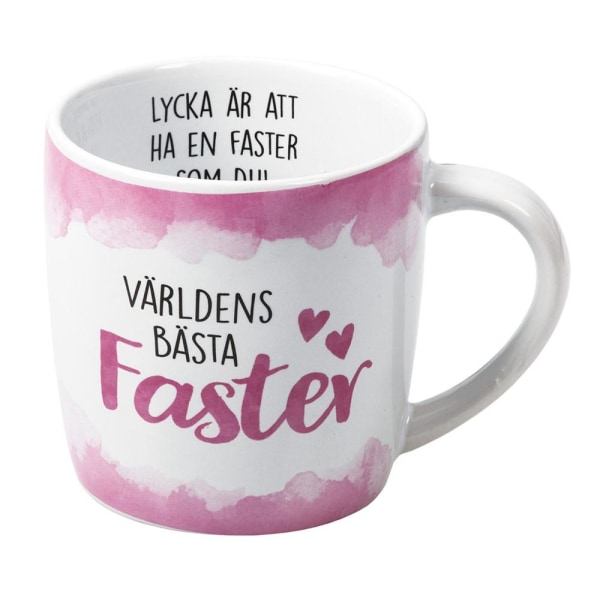 Mugg VÄRLDENS BÄSTA FASTER Multicolor