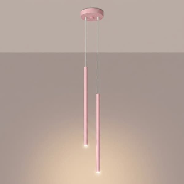 Pendellampa PASTELO 2 rosa Pink