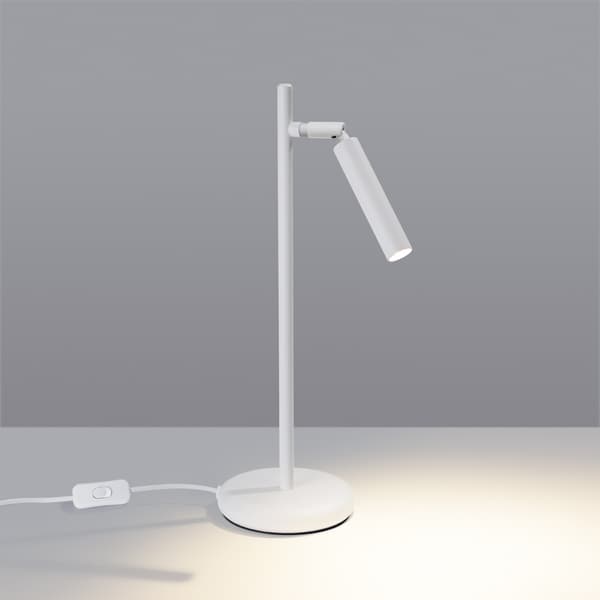 Bordslampa PASTELO vit White