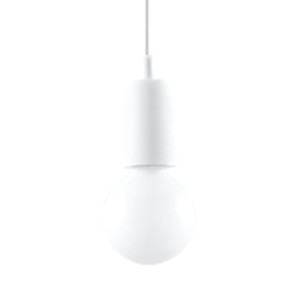Pendel lampa DIEGO 1 vit Vit