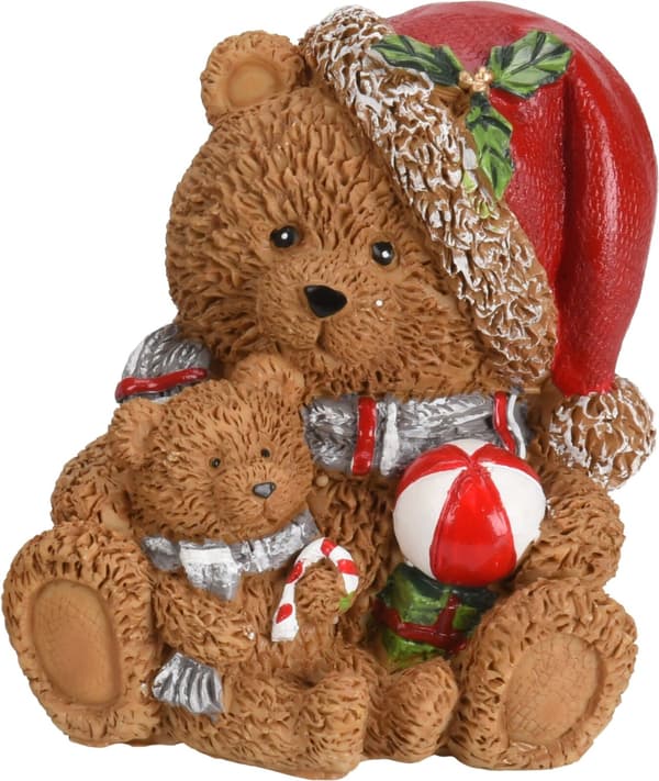 Nalle Jul 7 cm Brun