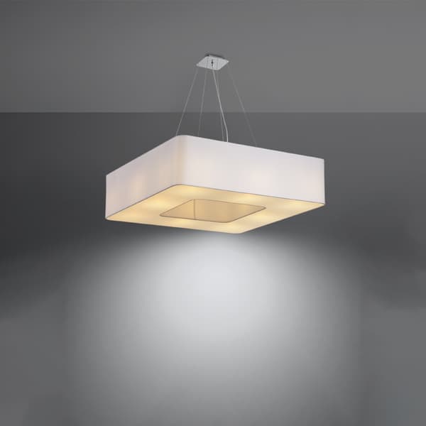 Ljuskrona URANO 80 vit White