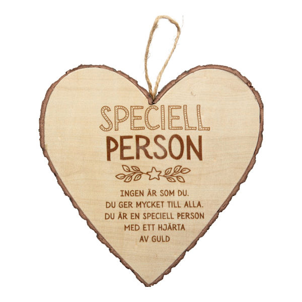 Hjärta Trä Speciell Person Tree