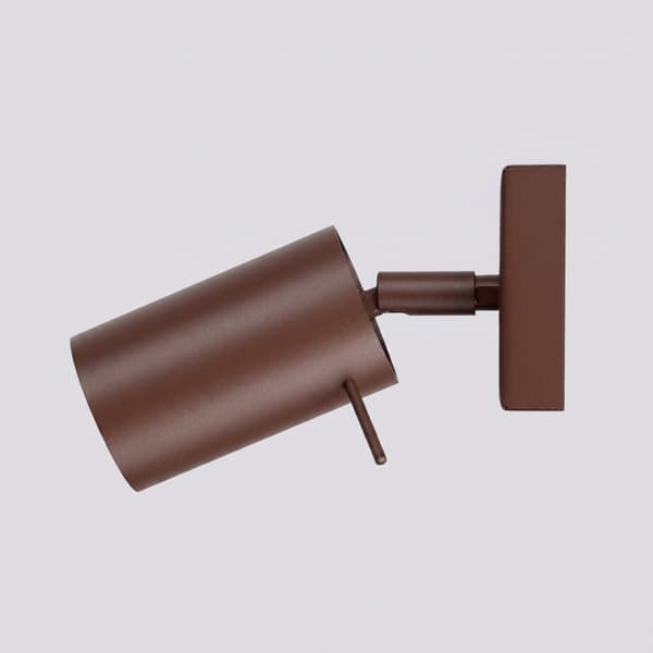 Vägglampa RING brun Brown