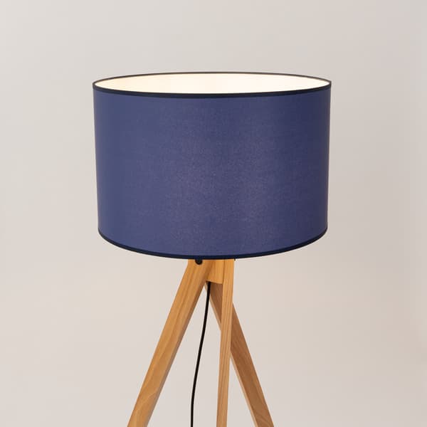 Golvlampa NATT marinblå Multicolor