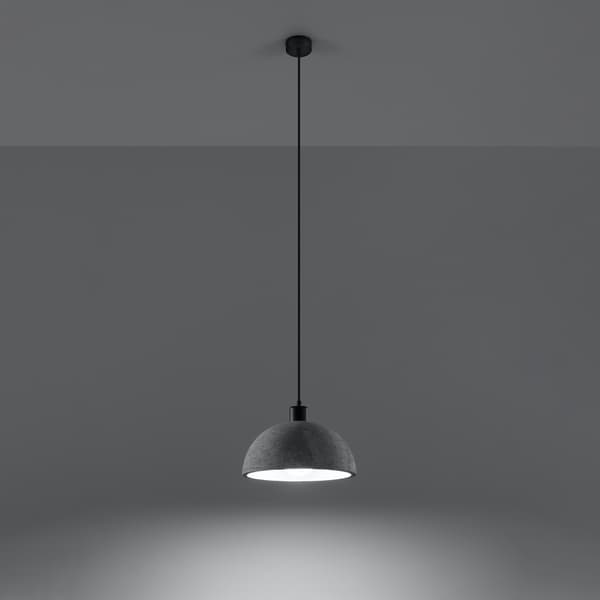 Pendel lampa PABLITO grå