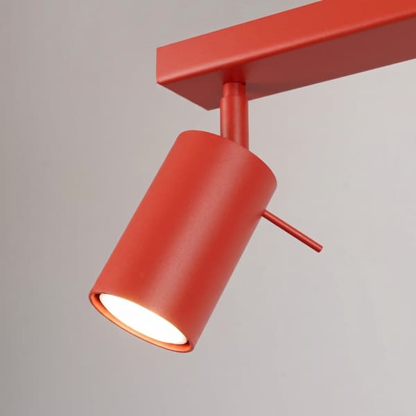 Taklampa RING 2 röd Red