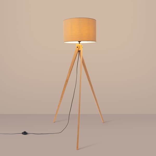 Golvlampa NATT beige Multicolor