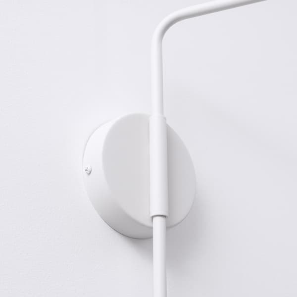 Vägglampa NOX vit White