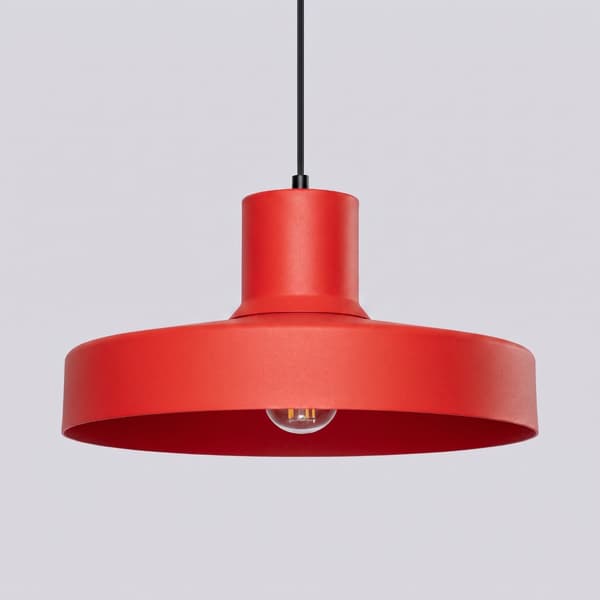 Pendellampa BILO röd Red