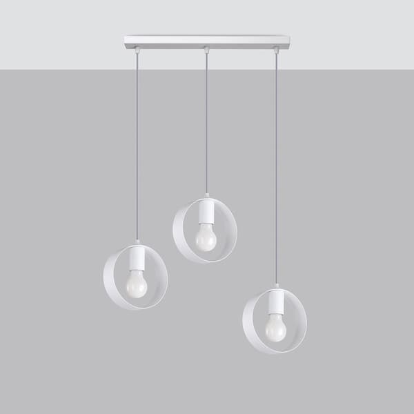 Hängande lampa TITRAN 3 biała White